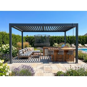 bioklimatikus pergola LANITPLAST ALUGARDEN 4x3 m LG5063