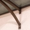 bejárati előtető LANITPLAST MELES 120/85 barna LG653
