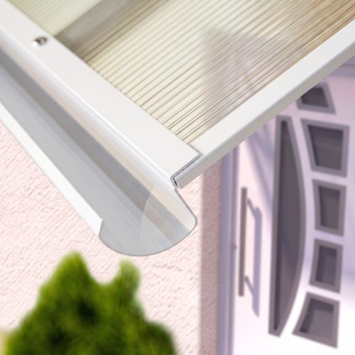 bejárati előtető LANITPLAST MELES 160/85 fehér LG656