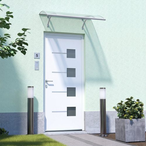 bejárati előtető LANITPLAST LARUS 120/85 fehér LG657
