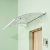 bejárati előtető LANITPLAST LARUS 120/85 fehér LG657