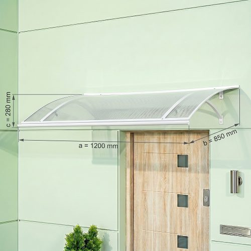 bejárati előtető LANITPLAST LARUS 120/85 fehér LG657