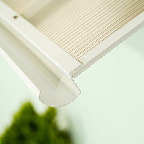 bejárati előtető LANITPLAST LARUS 120/85 fehér LG657