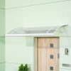bejárati előtető LANITPLAST LARUS 120/85 fehér LG657