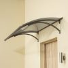 bejárati előtető LANITPLAST LARUS 120/85 barna LG658