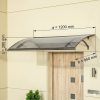 bejárati előtető LANITPLAST LARUS 120/85 barna LG658