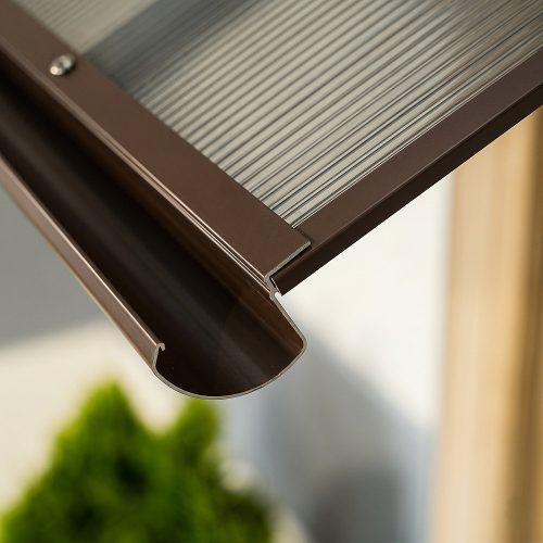 bejárati előtető LANITPLAST LARUS 120/85 barna LG658