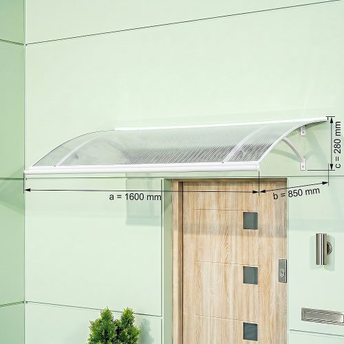 bejárati előtető LANITPLAST LARUS 160/85 fehér LG659