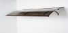 LanitPlast LARUS, ALU bejárati tető barna, szélesség 1600 x mélység 870 mm, füstbarna kamrás polikarbonát 4,5 mm