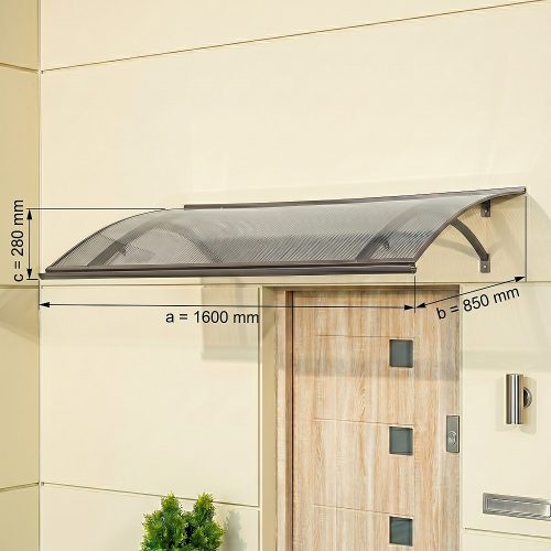 bejárati előtető LANITPLAST LARUS 160/85 barna LG660