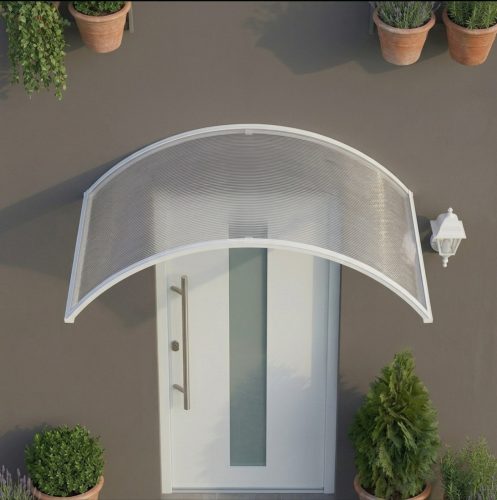 bejárati előtető LANITPLAST ONYX 200/75 fehér LG663