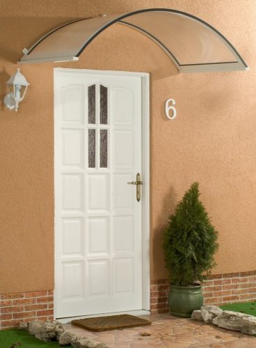 Bejárati előtető LANITPLAST ONYX 250/75 fehér