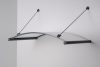 LanitPlast AGAT ALU bejárati előtető, szürke szín, 1500x900mm, átlátszó plexi 4mm