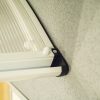 Bejárati előtető LANITPLAST TOPAZ 130/70 fehér