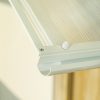 Bejárati előtető LANITPLAST TOPAZ 130/70 fehér