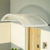 Bejárati előtető LANITPLAST TOPAZ 130/70 fehér