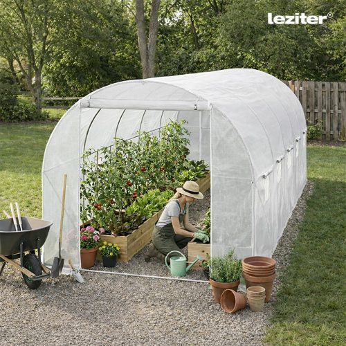 Fóliasátor 200x300x450 cm erősített vázzal+fólia