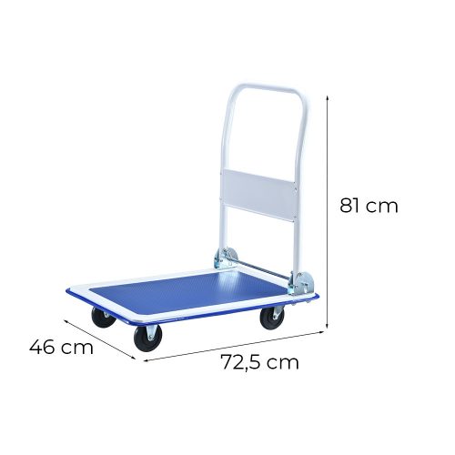 Szállító raktári kézikocsi 150 Kg