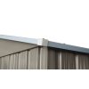 Riwall RMSA 6x8 Brown fém kerti tároló 2,4 x 1,7 m nyeregtetővel (barna) Alapterület: 162 x 226 cm