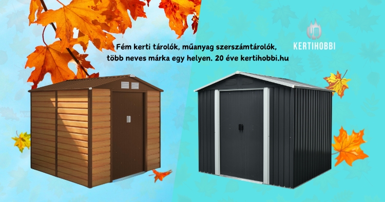 Fém kerti tárolók